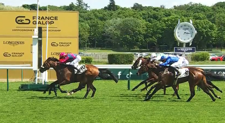 arrivée Quinté 4 mai 2025 ParisLongchamp